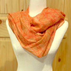 Hot Pink/Tan D&Y Scarf